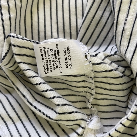 J. Crew like 3/4 sleeve stripe shirt - Picture 5 of 5